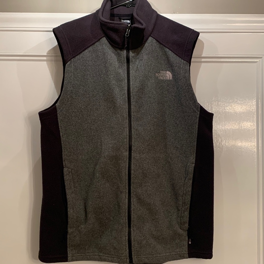 North face fleece vest. Size large